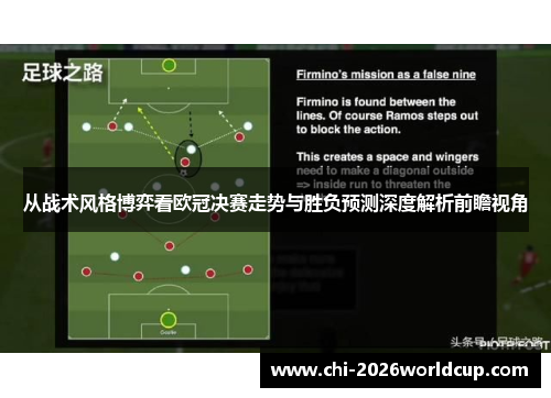 从战术风格博弈看欧冠决赛走势与胜负预测深度解析前瞻视角